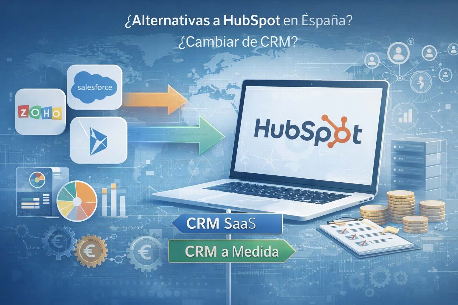 Alternativas a HubSpot en España: Cuándo Cambiar de CRM y Opciones 2026