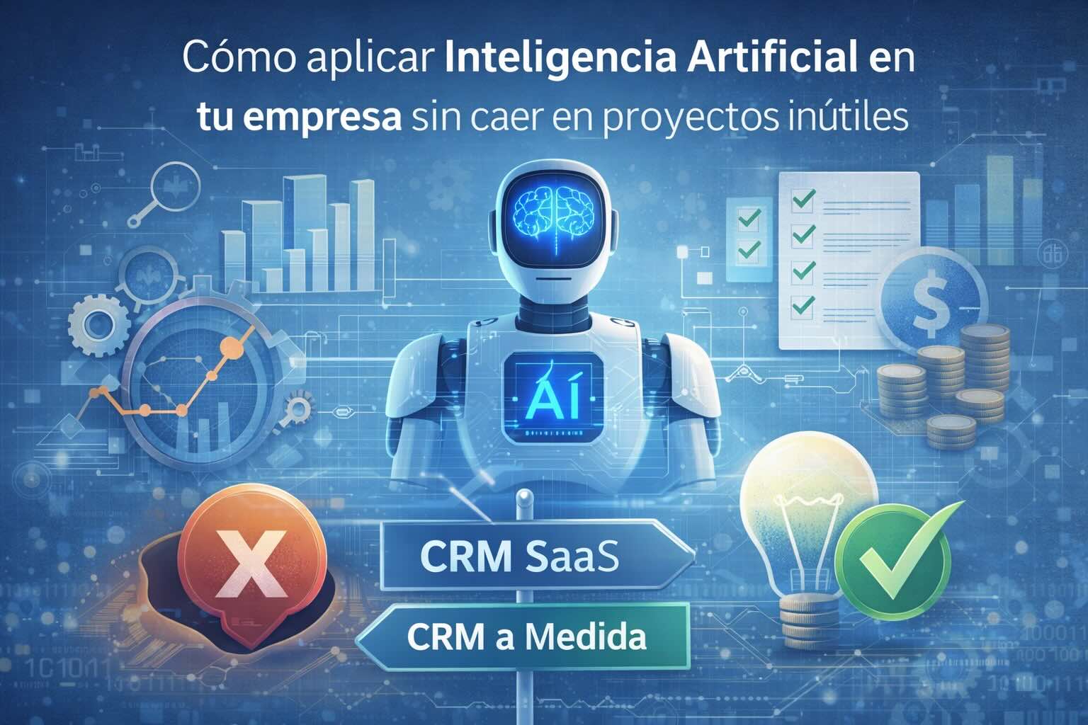 Cómo aplicar Inteligencia Artificial en tu empresa sin caer en proyectos inútiles