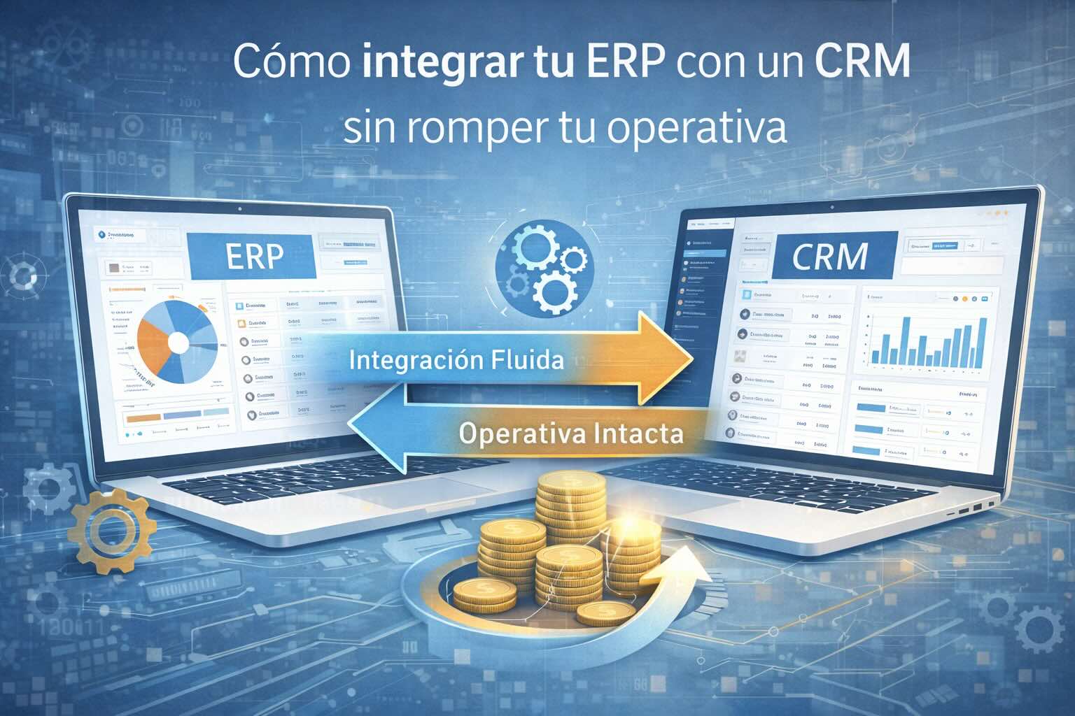 Cómo integrar tu ERP con un CRM sin romper tu operativa