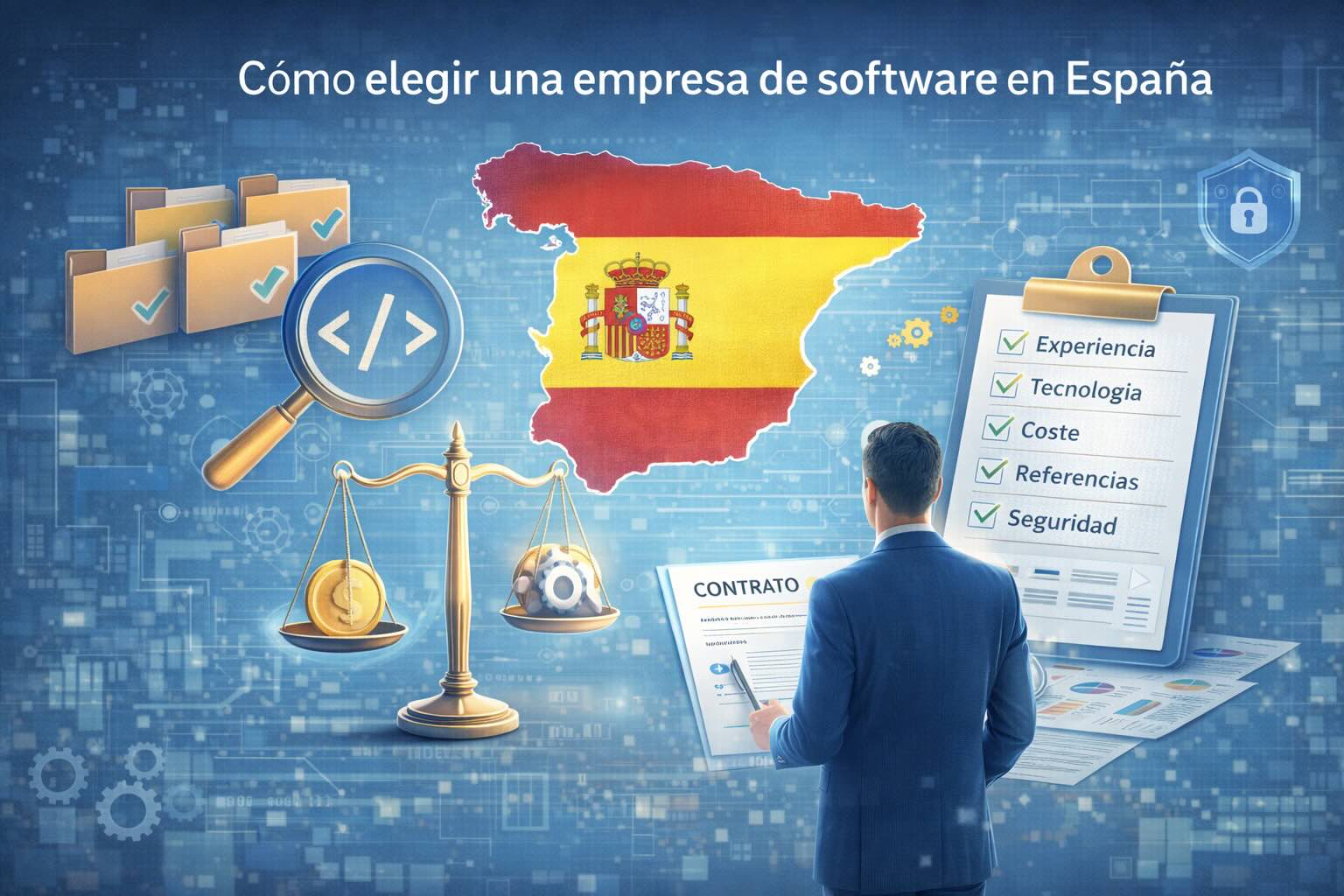 Cómo elegir una empresa de software en España